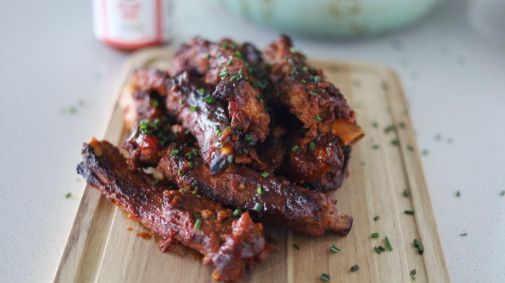Sticky Jollof Ribs