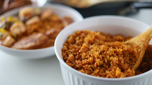 Bowl of Jollof Rice
